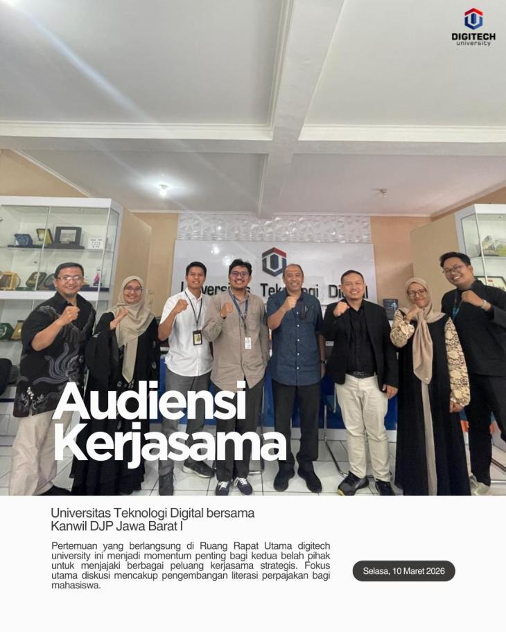 Perkuat Sinergi Perpajakan, Prodi S1 Akuntansi UTD Sambut Audiensi Kanwil DJP Jawa Barat I